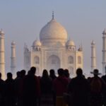 taj mahal s serene sunrise beauty