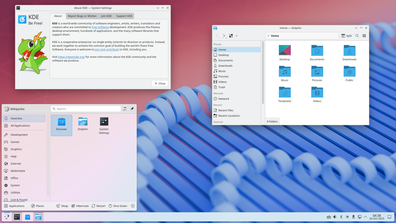 Bazzite vs Nobara Linux gaming OS using KDE Plasma 6 desktop