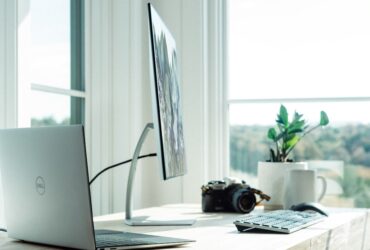Gaming laptop setup with headset for budget gaming under 1000 dollars