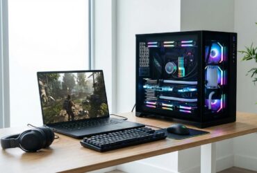 Gaming laptop vs desktop comparison 2026