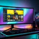 Linux gaming setup 2026 with Steam on screen