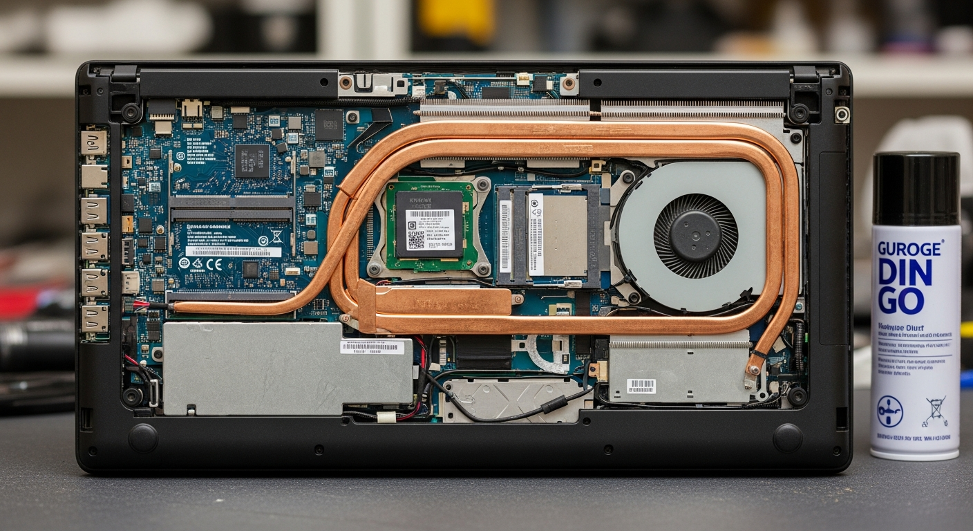 How to Clean a Laptop Fan