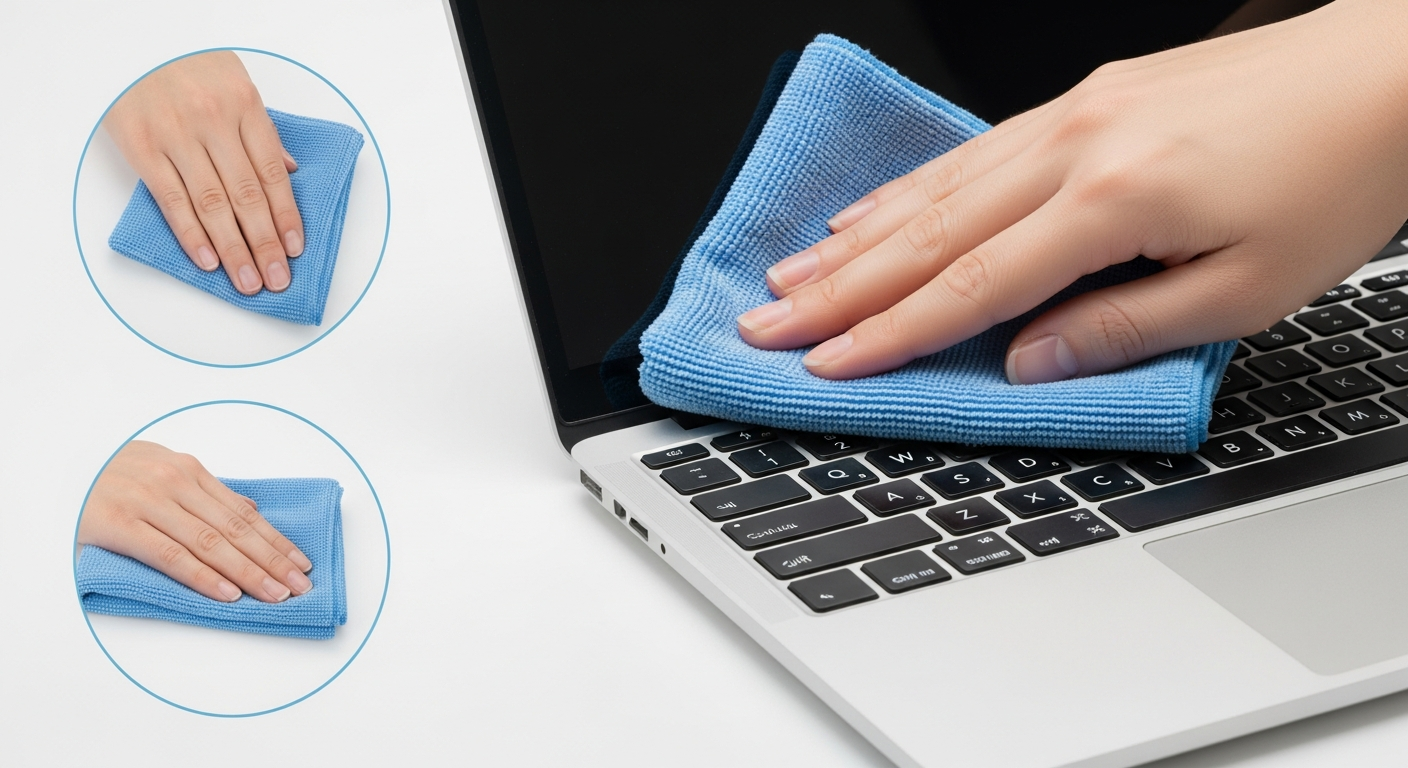 How to Clean a Laptop Screen Safely