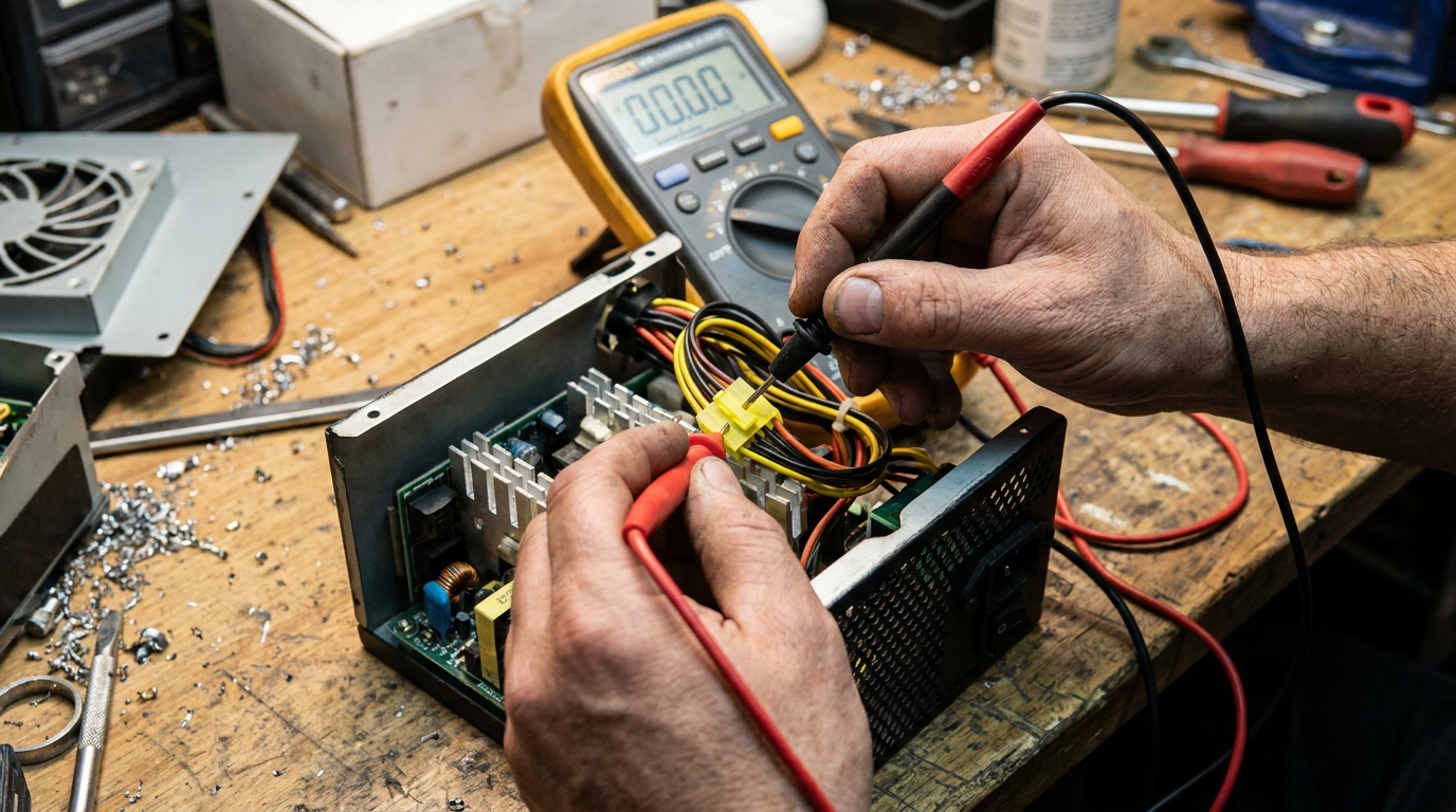 how to test power supply with multimeter - How to Test a Power Supply With a Multimeter Step by Step